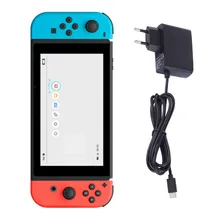 ALLOYSEED для nintendo Switch 1,5 м Быстрая зарядка AC Питание адаптер для nintendo Переключатель ЕС Подключите зарядное устройство Зарядное устройство зарядный кабель