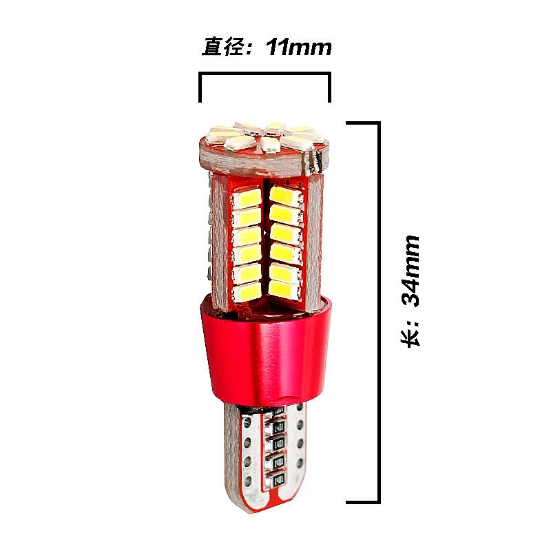 T10 168 192 W5W 57 SMD 3014 Светодиодный Canbus без ошибок габаритный автомобильный фонарь парковочная лампа 57smd мотор клиновидная лампа белый красный синий зеленый желтый