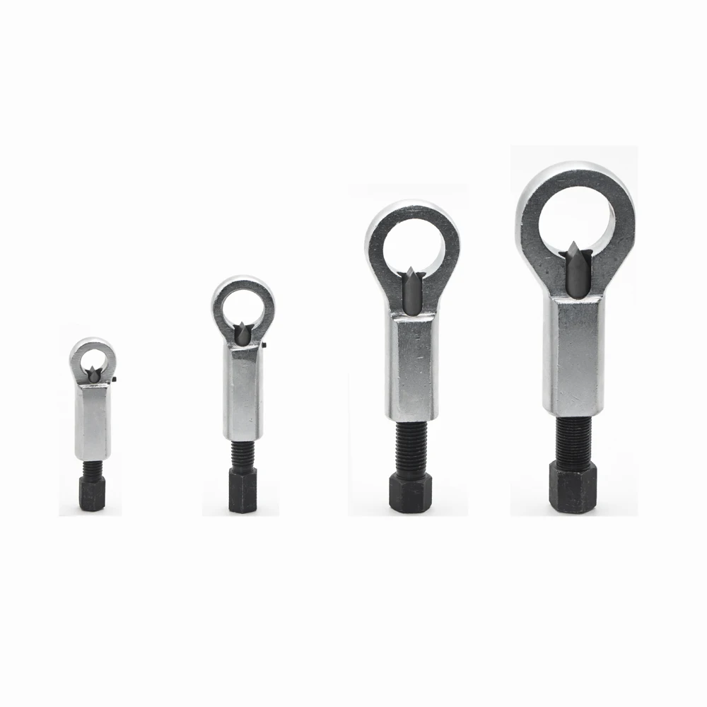 BDCAT 4pcs/set 9-27MM Sliding Tooth Nut Remove Broken nut Manually Metal Nut Break Manual Pressure Tools