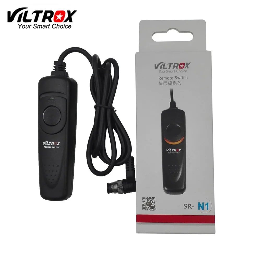 

Viltrox SR-N1 1M Camera Remote Control Shutter Release Cable for Nikon D810 D800 D700 D300 D200 D3S D300S D3X D3 D4 D5