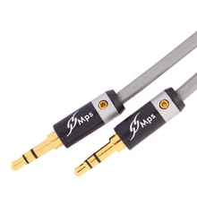 MPS X-7 Eagle HiFi 99.9997% OCC 24K Gold Plated Plug 3.5mm cable AUX male to male audio cable for car Headphone Speaker cable