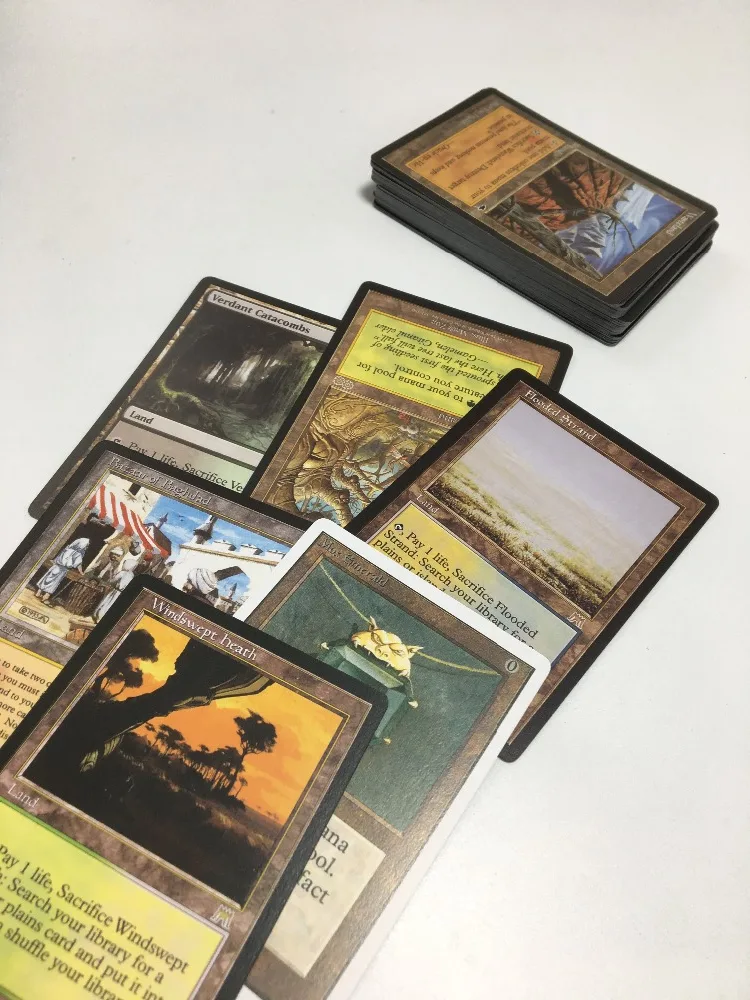 

Ron Qu 8.0 magic VIP the mtg proxy gathering fetch lands board game blue core UVW dual lands Power nine casual play