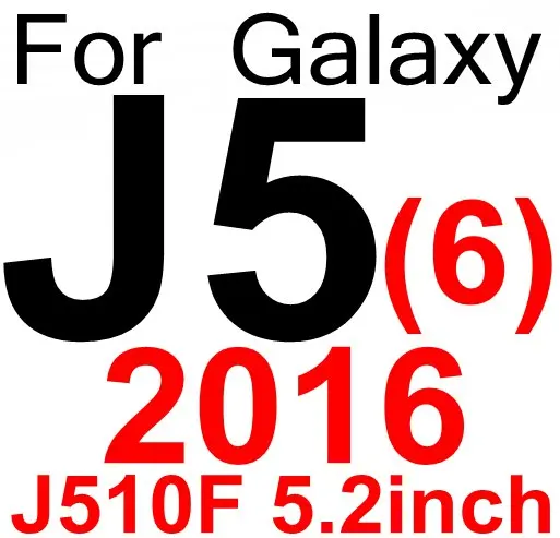Закаленное Стекло Экран протектор для samsung Grand Prime G530 Note 4/Note 5 J1 мини J5 J7 J3 S6 S5 S4 S3 защитная пленка - Цвет: J5 J510F 2016
