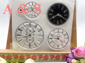 

Different Watches Transparent Clear Stamp DIY Silicone Seals Scrapbooking/Card Making/Photo Album Decoration