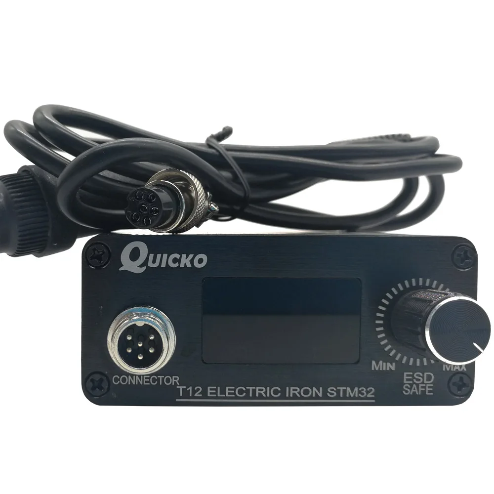T12 Soldering station STM32 0.96inch OLED finished Electric Solder Welding Iron Tips Temperature Controller Handle Case