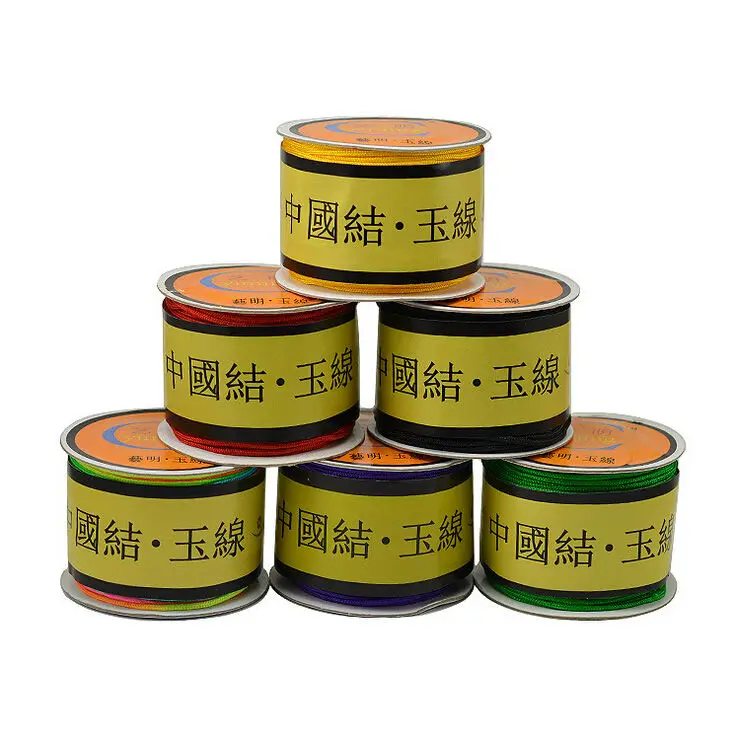 

1Roll wire 1.5 mm 45 meters long red jade jewelry line braided rope line B line line DIY Wholesale