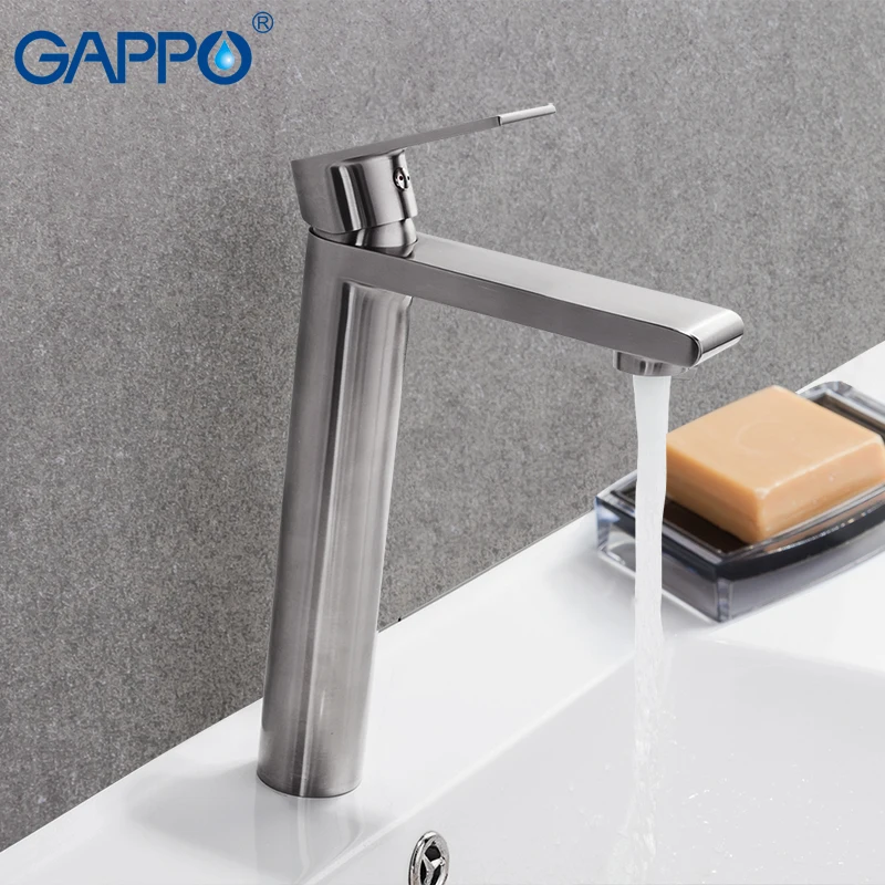 

GAPPO basin faucet bathroom faucets waterfall sink faucets taps water taps stainless steel faucet mixer armatur