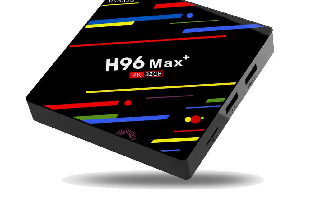 Новые версии Android 8,1 H96 Max + RK3328 Quad-Core 64bit 4 ГБ 32 ГБ 2,4 г/5 г Wi-Fi H.265 USB 3,0 Youtube H96 Max плюс телеприставки