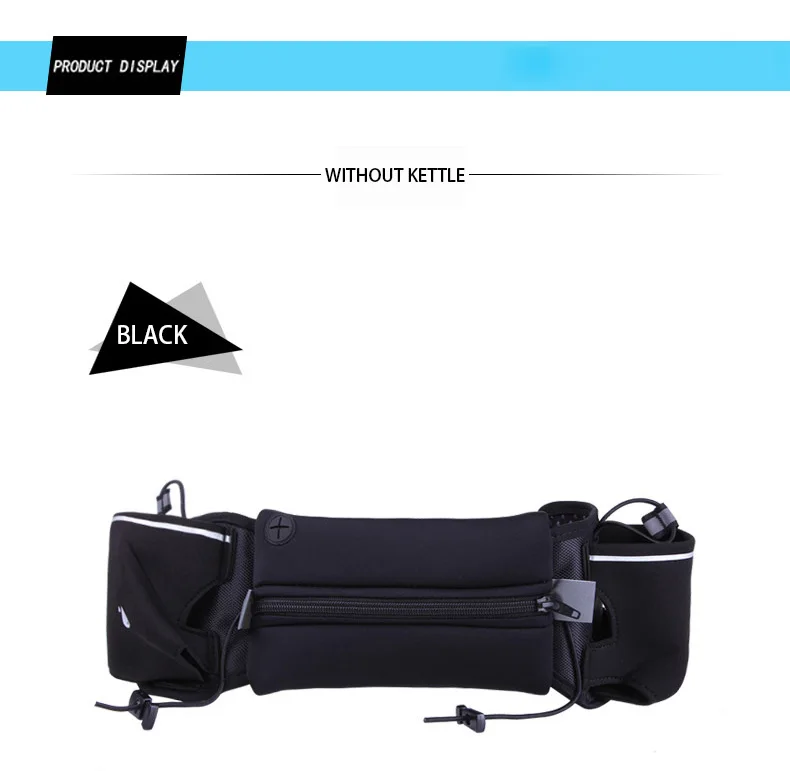 Tfshining Running Phone Bags for 4-6 Waist Pack Outdoor Sport Hiking Racing Gym Fitness Lightweight Hydration Belt Water Bottle (14)