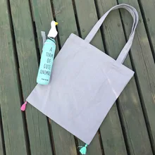 YILE кисточка ручной работы холст плеча хозяйственная сумка для переноски уникальная ZT11