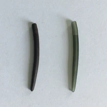 1000 x Anti Tangle Rig рукава(мягкие) зеленый/коричневый для ловли карпа-снасти для рыбалки на карпа