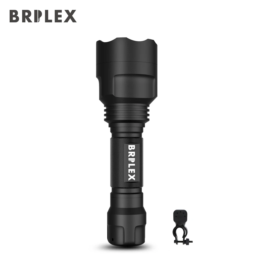 

BRILEX Flashlight LED Tactical Flashlight Portable Torches Waterproof with 5 Lighting Modes High Lumen for Camping Hiking etc.