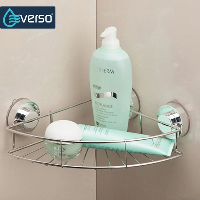 Antique Shelf Bathroom Corner Shower Nail Free Antique Shelf Bathroom Corner Shower Nail Free Suction Storage Basket Accessories