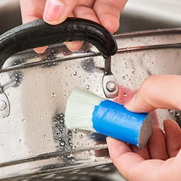 NEW Best Magic Stainless Steel Kitchen Metal Rust Remover Cleaning Detergent Stick Wash Brush Pot Kitchen Cooking Cleaning Tools 4