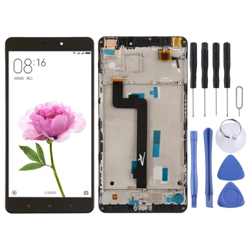 

LCD Screen and Digitizer Full Assembly with Frame for Xiaomi Mi Max
