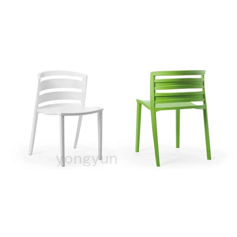Современный минималистичный стул. Личность пластиковый стул из пп. сборки. Кресло для отдыха