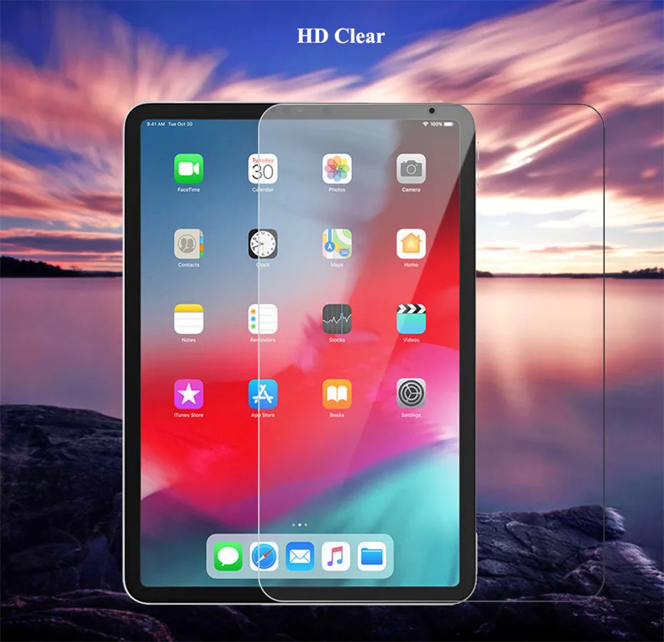 Для iPad Pro 12,9 Защитная пленка для экрана 9H Взрывозащищенная HD Прозрачная закаленная стеклянная пленка для нового iPad Pro 12,9''