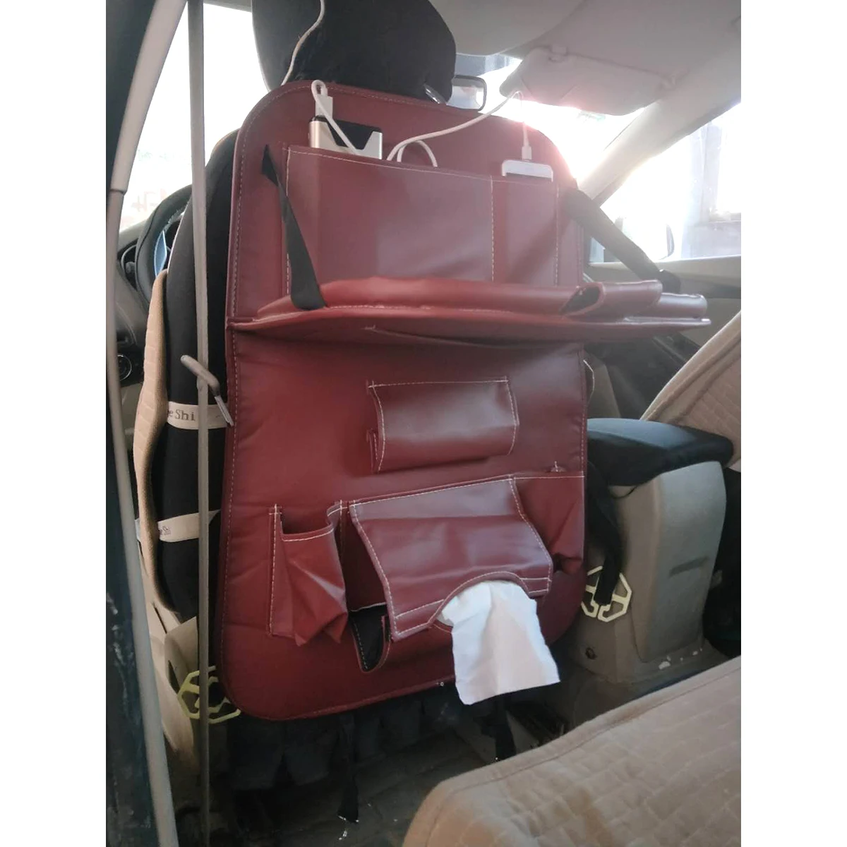 車後部座席と子供のおもちゃボトル収納折りたたみダイニングテーブル 赤 Stowing Tidying Aliexpress