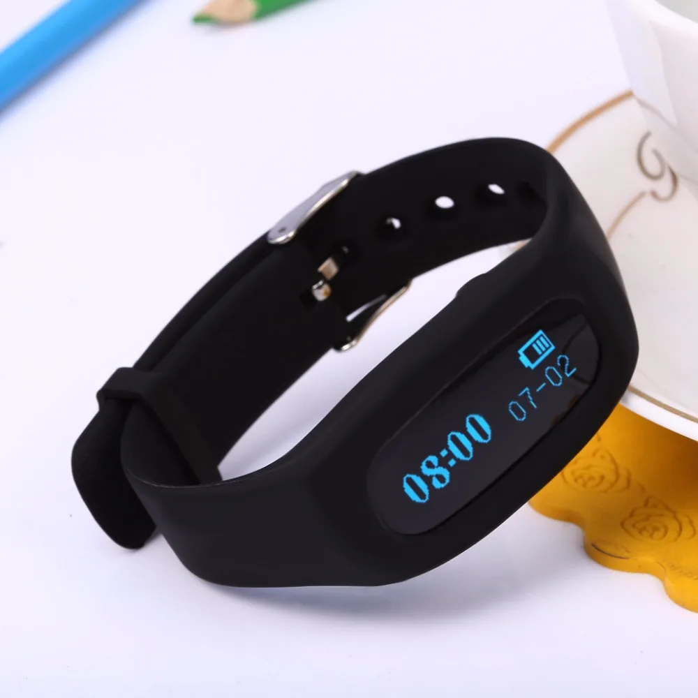 Excelvan OLED SH04 Смарт Здоровый Браслет Спорта Bluetooth 4.0 Браслет с Шагомером Отслеживания Совместим с Android и IOS