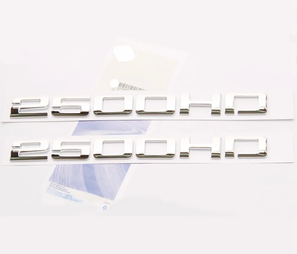 Silverado Sierra Front Door 2500HD Nameplates EMBLEMS Badges FU | Автомобили и мотоциклы