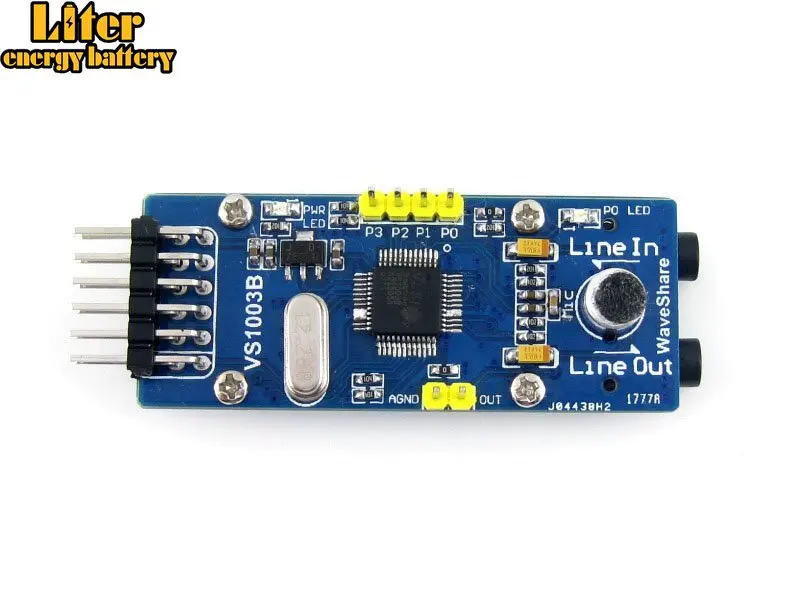 

VS1003B MP3 Module WMA WAV Audio Codec Decode Encode Development Module Kits