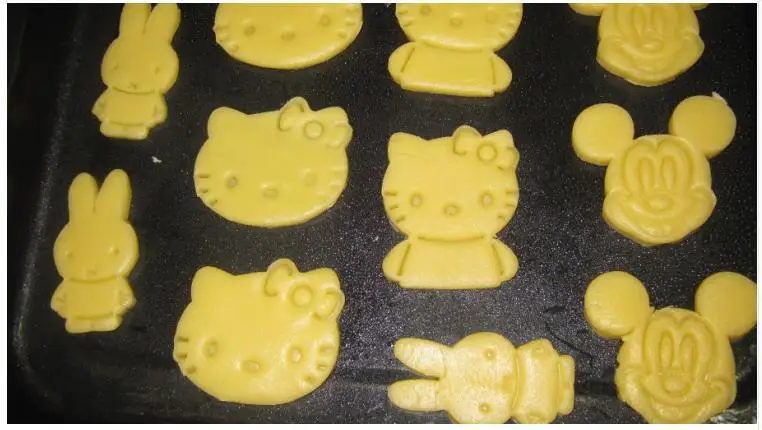 Кошка Мэри форма для печенья DIY 3D форма для приготовления пищи милые Мультяшные формы для выпечки Жаростойкие формы для духовки комплекты из двух предметов
