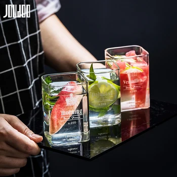 

JOUDOO European Style Glass Water Mug Creative Animal Single Layer Cup High Quality Home Milk Coffee Juice Drinkware Cup 35
