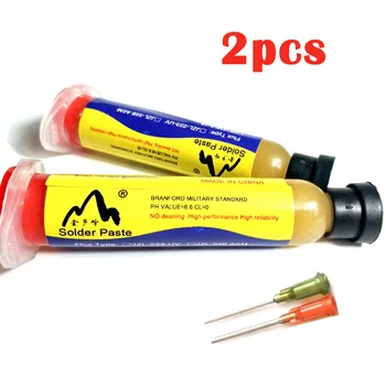 

Solder Paste High Quality Help Solder Flux JZL223-10CC ASM Syringe To Mobile Phone Repair Computer Service Industry Flux Needles
