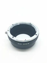Para EOS-EOSM Lente Anel Adaptador Para Canon EOS EF Para EOS EF-s Lens para a Canon EOS M EOSM EOSM2 M3 M10Mount câmera