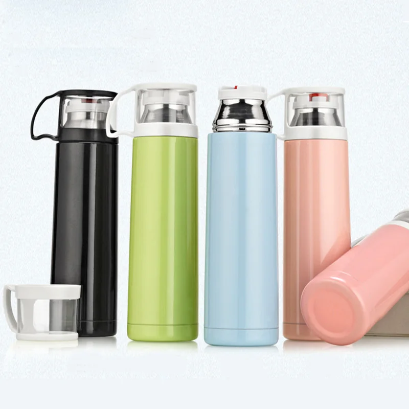 Colleer Office Thermos Vacuum Flasks 500ml Stainless Steel Insulated