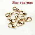 KC gold color 14x7mm