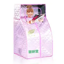 Паровая Ванна сауна Детокс паром коробка портативный домашний спа потеря веса крышка головы съемный травяной фумигации машина