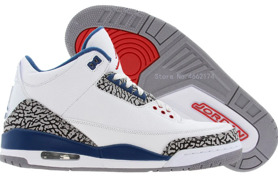Jordan Air Retro 3 III Man Basketball Shoes Katrina Charity Game Pure Black Cement White Seoul Outdoor Sneakers Sport Sneaker