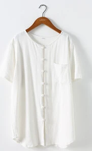 Летняя модная Высококачественная обувь стиральная хлопок белье дышащая мужская повседневная рубашка мужские рубашки свободные мужские рубашки - Цвет: Белый