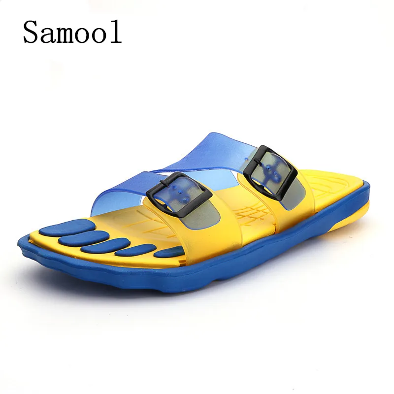 

Home Slippers Men flip flops Mens Sandles Flipflops Beach Water Upstream Summer Male Beach Fashion 2017 new cool Flat Heel Shoes