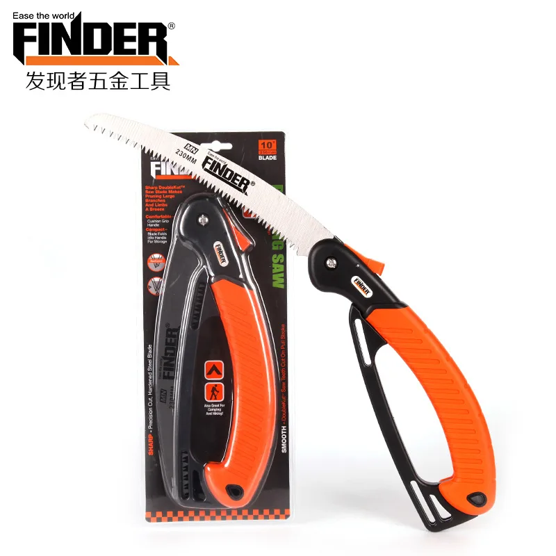

FINDER Portable Trimming Bow Saw Folding Handsaw Foldable Sawblade Tree Pruning Garden Yard Tool Large Size