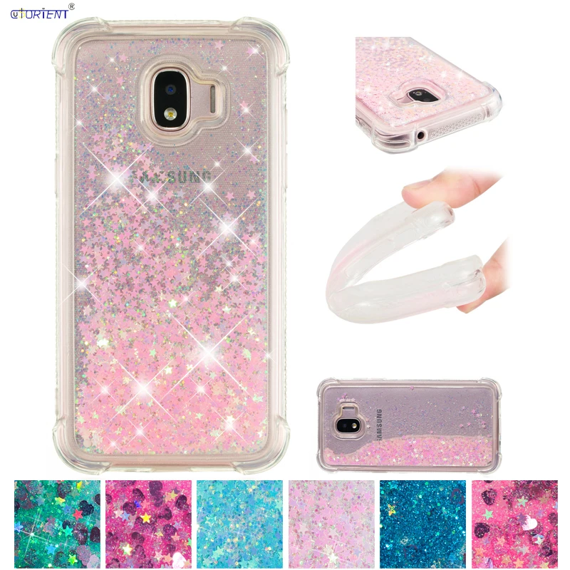 

Bling Case for Samsung Galaxy J2 2018 J 2 PRO 2018 J250 SM-J250F/DS Dynamic Liquid Quicksand Phone Cover SM J250F/DS J250N Funda