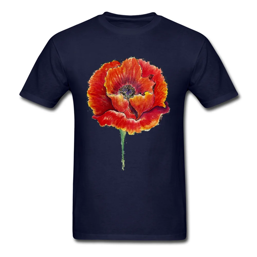 Poppy flower_navy