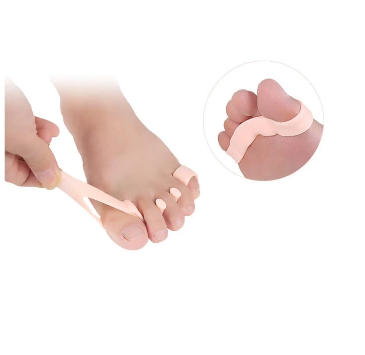 4 шт./лот молоток носок сепаратор Hallux вальгусные кости перекрытие пальца
