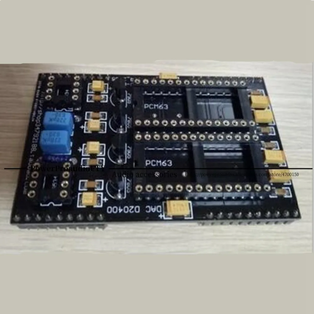 

1pc HIFI PCM63 DAC module Replaces UltraAnalog D20400 Dual 2.0 Audio DAC