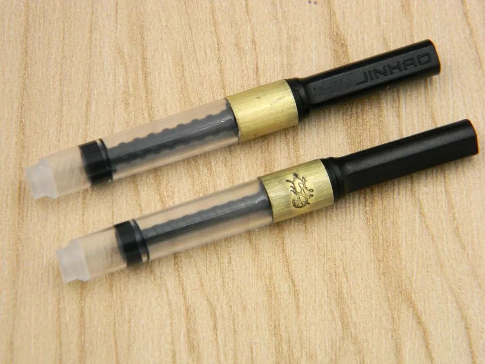 5 шт. JINHAO Пластиковые картриджи насосы конвертер для перьевой ручки|fountain pen|fountain pen