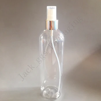 

Hot 20PCS Plastic Transparent 400ML Refillable Bottle Skin Care Refillable Spray Bottle Makeup Tools