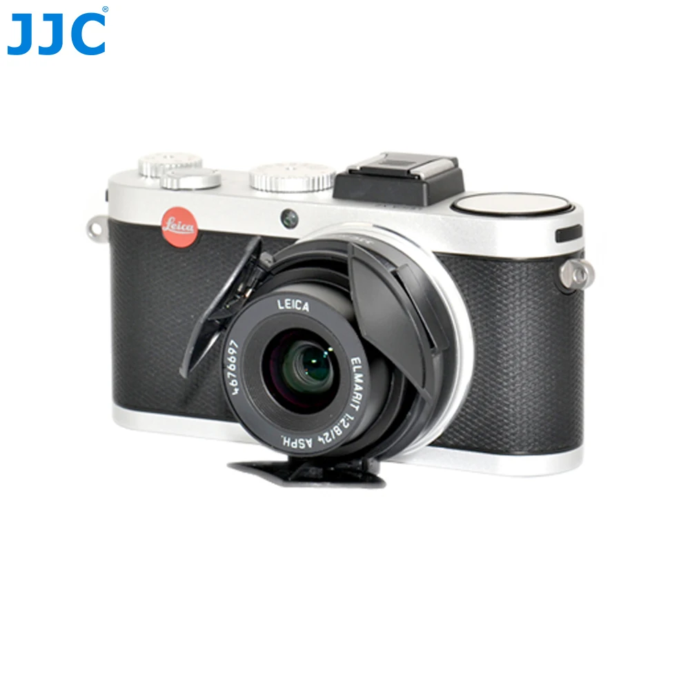 JJC автоматическая крышка объектива для LEICA X1/X2 черный серебристый самоудерживающийся автоматический открытый закрытый протектор