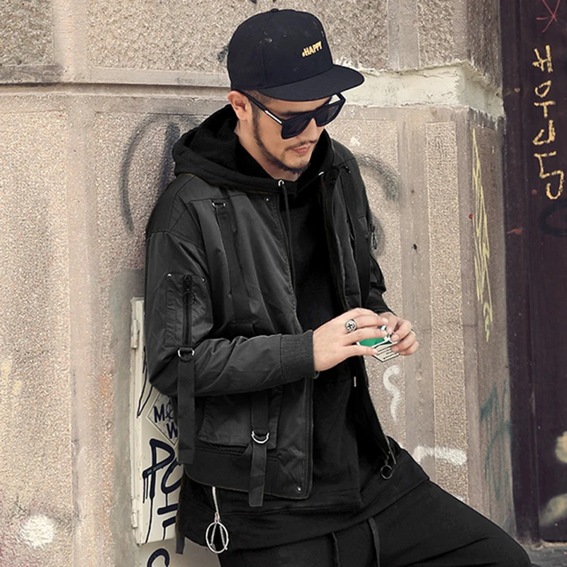 Новая мужская куртка-пилот metrosex свитер Хлопковая зимняя приталенная бейсбольная