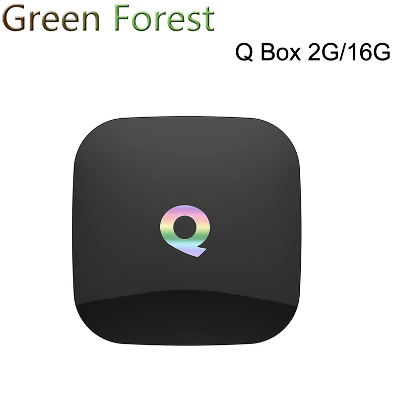 

5pcs Q Box TV Box Android 6.0 TV BOX Amlogic S905X 64bits 2GB/16GB Gigabit LAN WiFi H.265 Smart TV Box