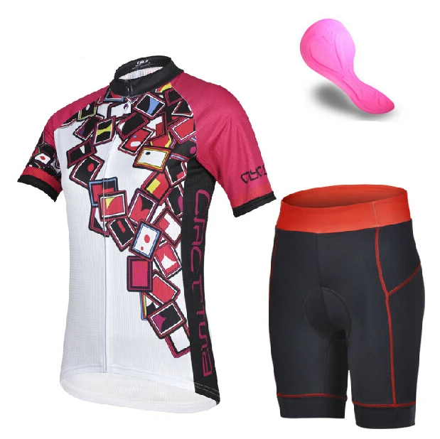 

2016 CheJi New Products women short sleeve cycling bike bicycle wear clothes jersey Free shipping CC1503