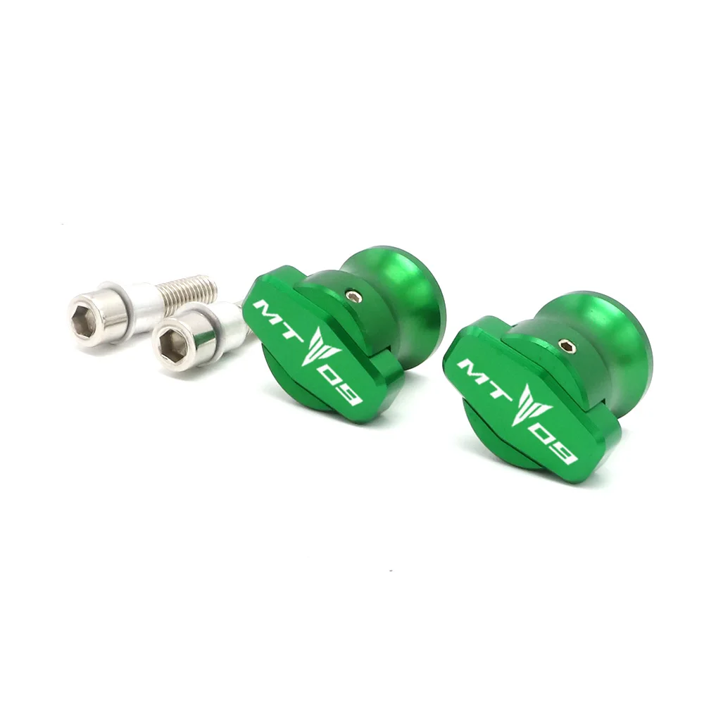 

Motorcycle Accessories For Yamaha MT 09 MT-09 MT09 Moto Parts Swingarm Spool Slider Stand 09 Screws 6mm 2014-2018
