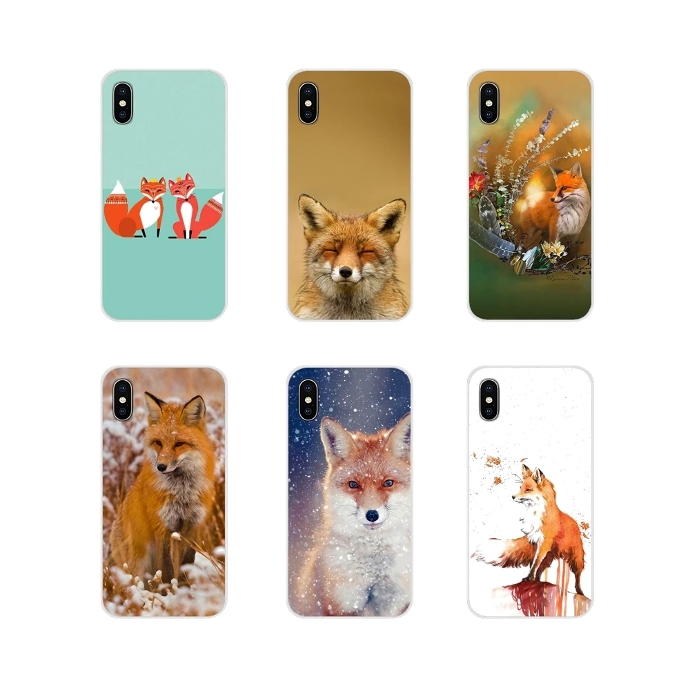 

Transparent Soft Bag Case For Samsung A10 A30 A40 A50 A60 A70 Galaxy S2 Note 2 3 Grand Core Prime Animal Fox On Sale Luxury Cool