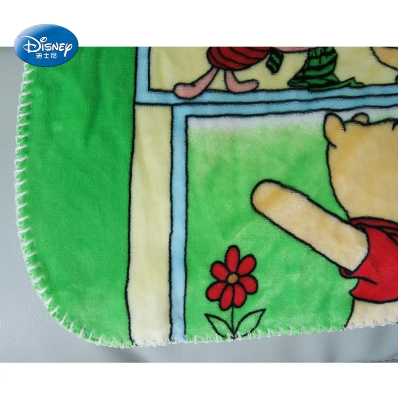 Disney двухслойные Винни и тигр коралловый флис 100x135 см Одеяло бросить для маленьких детей на кровать детская кроватка /диван зима-осень Одеяло