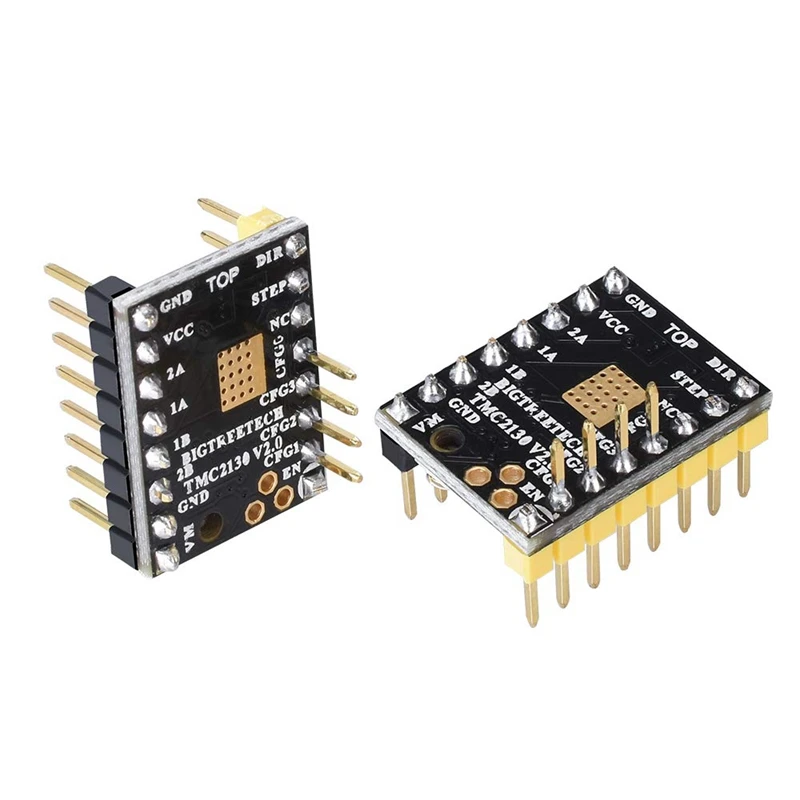 3D طابعة جزء Tmc2130 V2.0 Spi سائق السيارات مع الحرارة بالوعة و استخدام الذهب ترسب التكنولوجيا لوحة دارات مطبوعة مناسبة ل Mks الجنرال